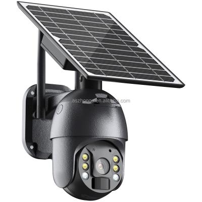 Κίνα 2021 NIGHT VISION NEW ARRIVAL CCTV System HD 1080P PIR Battery Security Wireless 4G Network CCTV Camera H265 Outdoor Solar IP Ptz 4G Camera προς πώληση