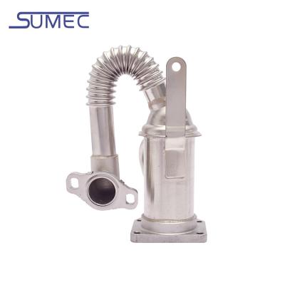 China Engine Cooling System Stainless Steel EGR Cooler SUMEC New Model 147350718R for sale