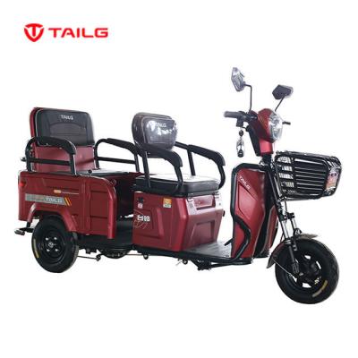 China Electric passenger and cargo tricycle electric scooter tuk tuk tricycle for passenger for sale