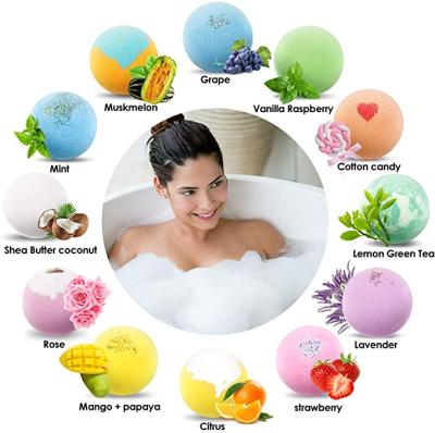 China Wholesale Custom Body Bellezon OEM /ODM All Natural Bath Salt Ball For Body for sale