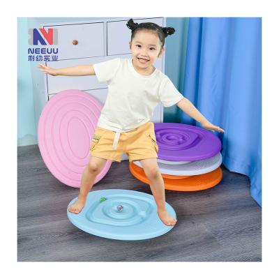 China Liyou Plastic Home Gym Equipment For Sale Balance Board Kids Step Sensory Board Core Balance Board Roller Baby Training Equipment Toys for sale