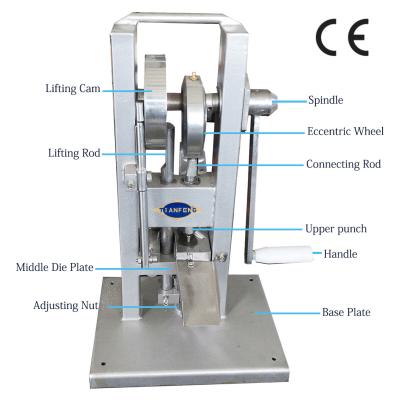 China Laboratoriumdiameter 5mm tot 12mm kiest de Machine 2000pcs/H 15KN van de Perstablet uit Te koop