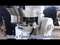 Chlorine Powder Rotary Tablet Press Machine Piece Pressing Automatic