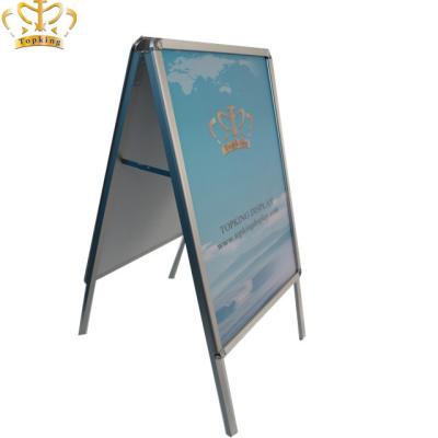 China Aluminum Rectangular Snap Frame Post Rframe A Rack for sale