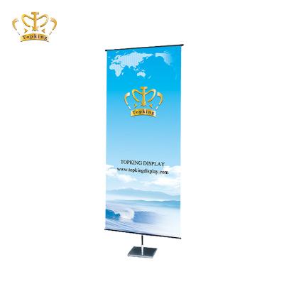 China High Quality Adjustable Practical Advertising Wall Hanging Picture Shelf Aluminum Model B Model for Display Banner Stand for sale