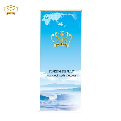 China Economical Aluminum Advertising Display / Display L Exhibition Banner 90*215 Stand Up Customized Size for sale