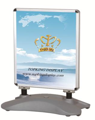 China Advertising Aluminum Outdoor Poster Stand With Water Base At High Quality for sale