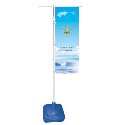 China High Quality Water Base Poster Board Rack Display Stand Advertising Flag Pole for sale