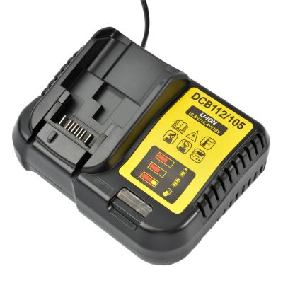 China 100V-240V Universal Battery Charger Replacement Battery Charger For Dewalt DCB206-2 DCB205-2 12V 20V MAX Lithium Ion Battery Charger DCB112 Machine Tool for sale