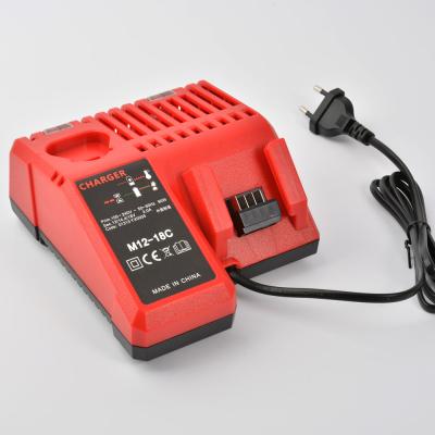 China Power Tool Battery Charger For Milwaukee Replacement Milwaukee Universal Tool M12 M18 12V/18V Lithium-ion Multi-Voltage Battery Charger Motor Vehicle Fast Charger for sale