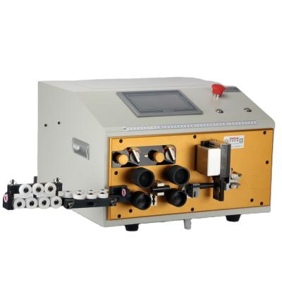 China Cable Making Industry Automatic Cable Cutting Bending Machine Wire Stripping and Automatic Bending Stripping Machine for BV2-16mm2 for sale