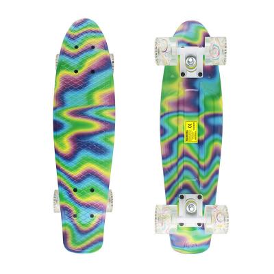 China Komplette 22 Zoll-Penny Complete Skateboards Plastic Printing-Plattform für Kindererwachsene zu verkaufen