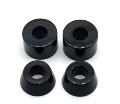 China 4pcs Set Skateboard Components Plastic 95A Bushing Standard Conical Cushions PU for sale