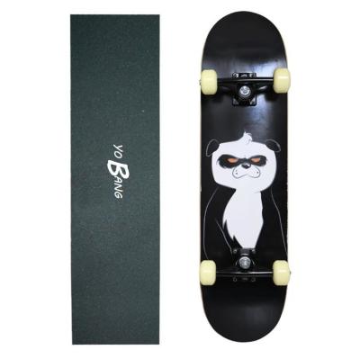 China caminhão de alumínio irritado da panda 5V dos skates 31inch completos frescos à venda