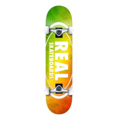 China Island Real Oval Complete Skateboard Anti Rust 7.75