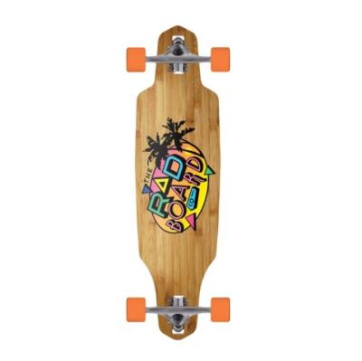 China Skate completo de Longboard da cabine de RAD Wheels Drop Through Bamboo - 9