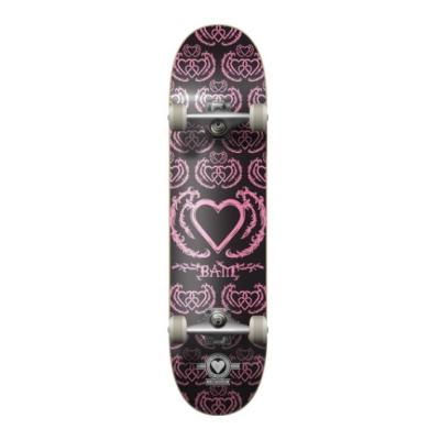 Cina Il rifornimento Bam Margera United Black/pattino completo rosa - 8