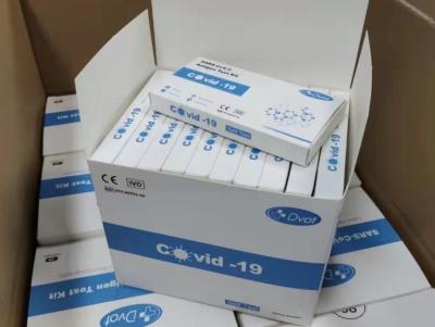 Κίνα CE/FDA/PEI/Bfarm covid-19 γρήγορη εξάρτηση δοκιμής αντιγόνων για του δέλτα Omicron SAR-CoV-2 άσπρο εργοστάσιο καταλόγων προς πώληση