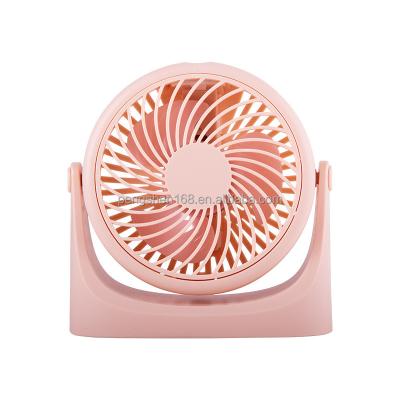 China USB Cooling Electric Mini Fan Rechargeable Car 3 Speed ​​Fan Small Neck Fan Portable Handheld Table Fan for sale