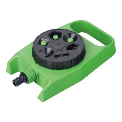 China Garden Farm Lawn Irrigation Factory Direct Sale JUNSHEN ABS Plastic 6 Function Stationary Sprinkler for Watering Flower and Lawns with Best Price for sale