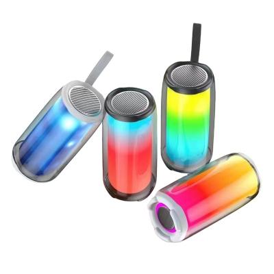 China New Function Phone PULSE 5 Mini Portable Waterproof Wireless Speaker Outdoor Bass Blue Tooth Speaker With Lights for sale