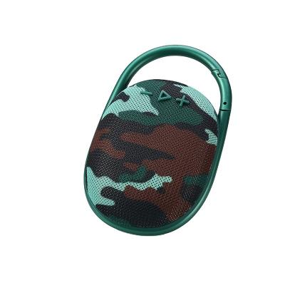 China Waterproof Blue Tooth Mini Bluetooth Fabric Wireless Speaker Clip4 Feature Outdoor Promotional Clip 4 Hook Phone for sale