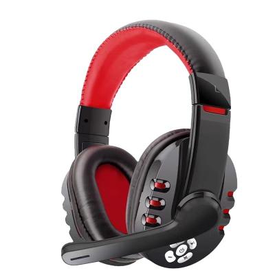 China Perfect Sound V8-1 Over Ear Headphones Headset Gamer Support Microphone Wireless Gaming Headphones for sale