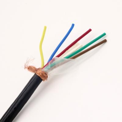 China Over 2/4/12 Core 30 Core Control Cable Flexible Braided Cable 0.75mm 1.5mm2 2.5mm2 for sale