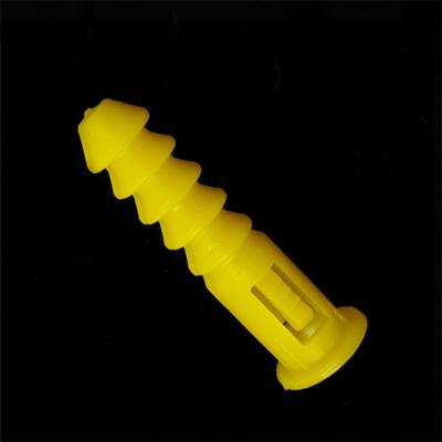 China Sleeve: PA/PE; Screws: Factory Price Unirisen Drywall Screws Drywall Anchor Super Steel Ribbed Plastic Plasterboard Plastic Gypsum Nylon Anchors for sale