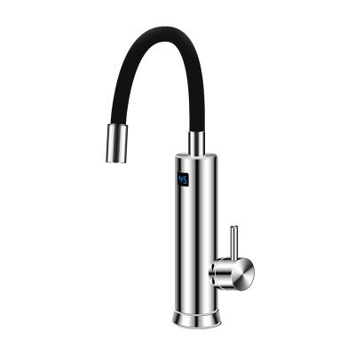 China Good Quality Faucets Stainless Steel Hot And Cold Water Faucet Electric LED Display Thermostatic For Kitchen And Bathroom for sale