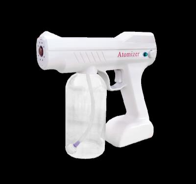 China USB Electric Pneumatic Handheld Portable Wireless Nano Atomizer Rechargeable Nano Atomizer Disinfection Sprayer Mist Vapor Spray Gun for sale