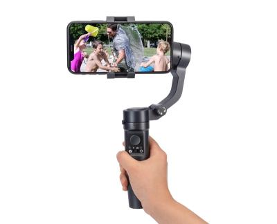 China Smartphone Triaxial Gimbal Stabilizer 3 Axis Mini Mobile Phone Camera PTZ Handheld Stabilizers Stand Gimbal Stabilizer Tripod For Smartphone for sale