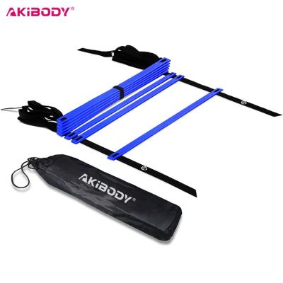 China High Quality Adjustable Portable Soccer Traning Soccer Agility Ladder Speed ​​Training Equipment for sale