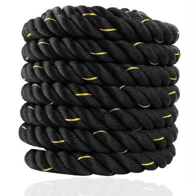 China High Density Gym Fitness Work Out Nylon Anchor Strap Workout Battle Rope for sale