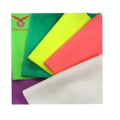 China Good wholesale prices waterproof coating taffeta raincoats for down jacket umbrella and raincoat outerwear fabric for sale