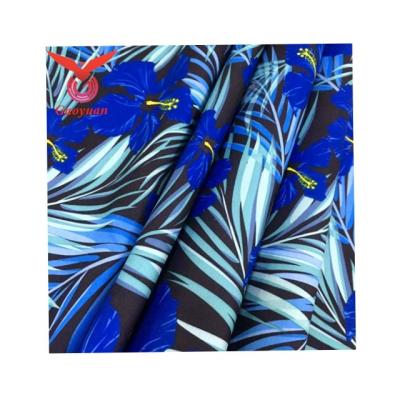 China High quality TWILL plain printed board shorts sfabric with competitive price Swimshort fabric for sale