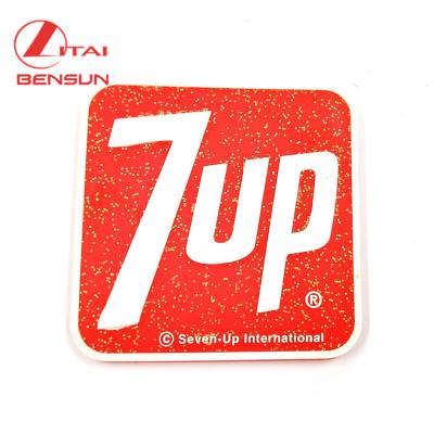 China Customized Printed Sustainable Logo Silicon Square Coaster for sale