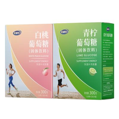 China New Style Glucose OEM/ODM 300g Functional Sports Drinks Physical Supplement Energy Solid Drink Glucose for sale