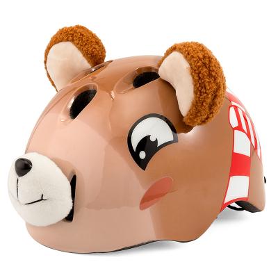 China Head  Safety Protection New Shockproof And Safe Children's Animal Bear Cartoon Design, Scooter, Bicycle Helmet, Ex-Factory Price for sale