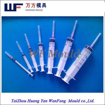 China ISO14001High Quality Plastic OEM Rapid Prototype Design Medical Syringe Plug Mold Mold for sale