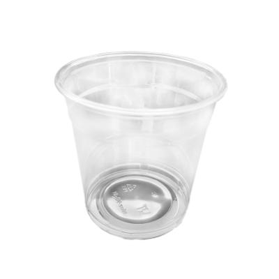 China 18oz Clear PET Eco-Friendly Dessert Cups With Dome Lid Customs Logo 98mm Wide Disposable Plastic Dessert Container for sale