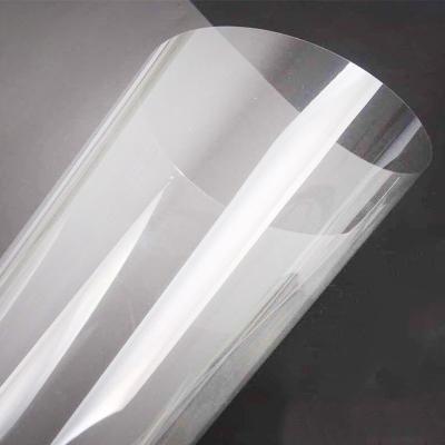 China Protective Glossy Rigid Transparent Products PET Film For Blister Packing Vacuum Forming Package Tray Film for sale