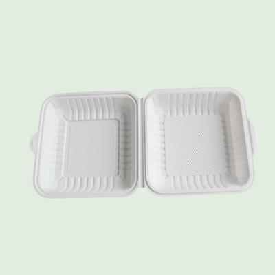 China Home.Restaurant.Bar.Hotel.Wedding Disposable 6 Inch Cornstarch Environmental Biodegradable Food Container LB06 for sale