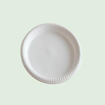 China Corn Starch Manufacturer P09 Disposable Biodegradable 9 Inch Dish Container for sale