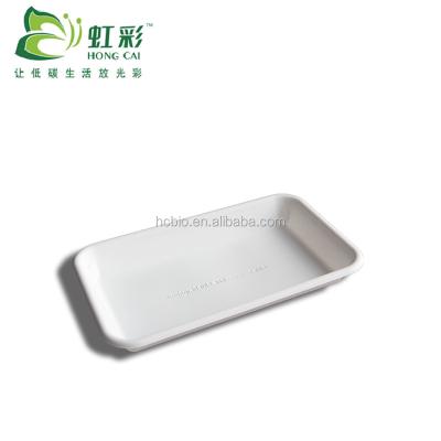 China T01 Hot Sale Eco - Friendly Disposable Cornstarch Biodegradable Trays for sale