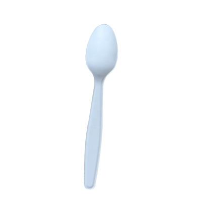 China Home.Restaurant.Bar.Hotel.Wedding Tableware Biodegradable 8 Inch Disposable Cornstarch Tea Spoon TS08 for sale