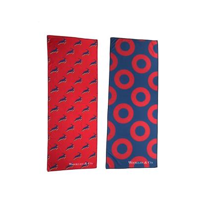 China QUICK DRY custom sublimation printed polyester cooling towels with UV protection for outdoor sports for sale