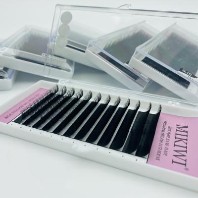 China Professional Las Eyelash Extension 8-25mm Light Volume Eyelash Extension Tray Individual Makeup Eyelash Supplies for sale