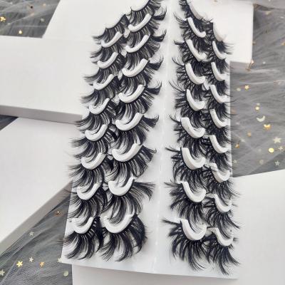 China Feather High Quality Magnetic Lashes Wholesale False Eyelashes Invisible Magnetic Eyelashes for sale