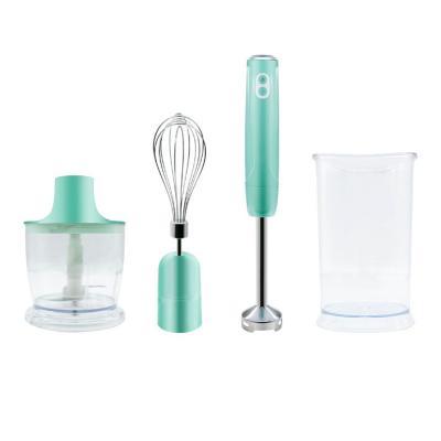 China Cordless Handheld Mixer Stick Multi-Use Food Grade Juicer Ice Cream Blade Blender for sale